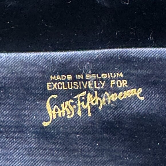 Ellegent Saks Fifth Avenue Beaded Evening Bag/Clutch  in Blue - Picture 13 of 15